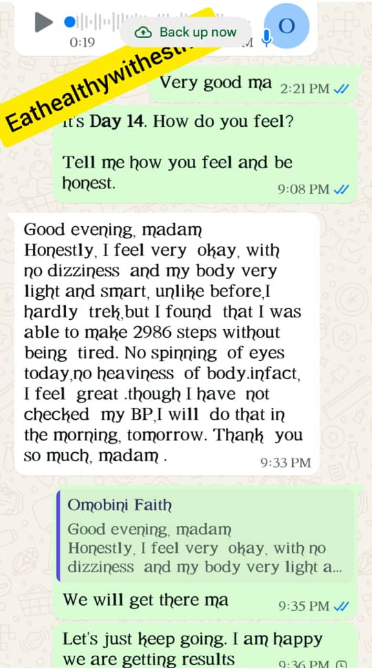 WhatsApp testimonial 2