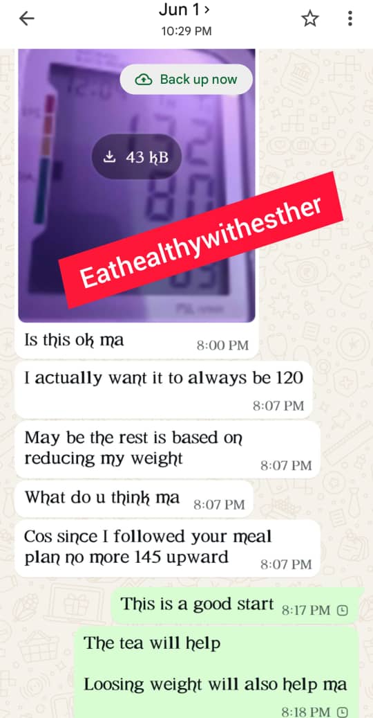 WhatsApp testimonial 1
